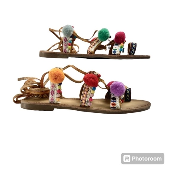 COCO PERLA Sandals multicolor Size EU 41 - Picture 3 of 5